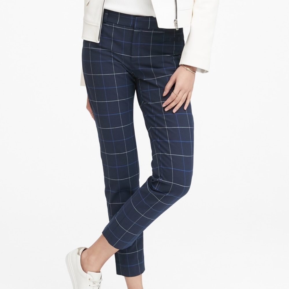 Banana Republic Sloan Mid-Rise Ankle Pant